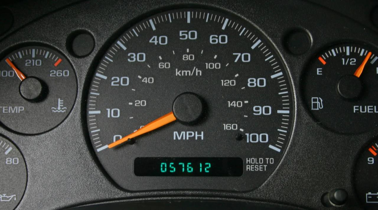 Example odometer photo